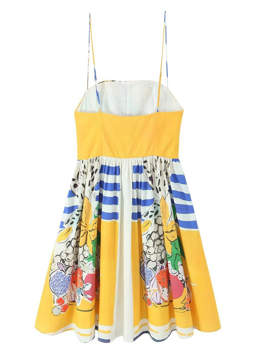 Whimsical Orchard Muse Mini Dress