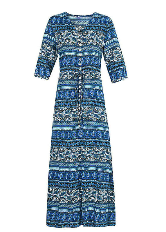 Gypsy Tribal Maxi Dress