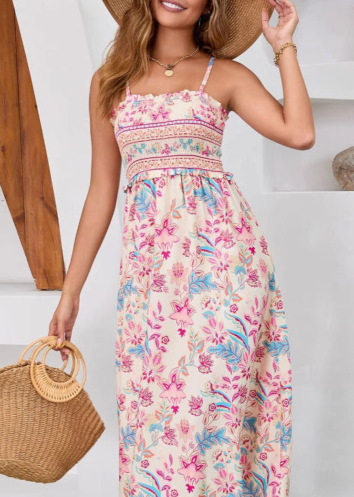 Romantic Boho Strappy Gypsy Sundress