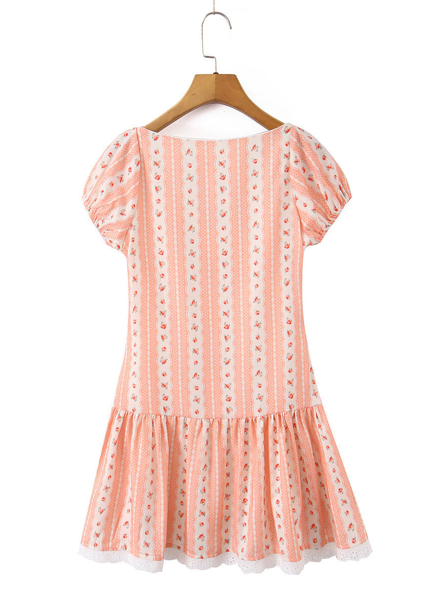 Peach Coquette Strawberry Mini