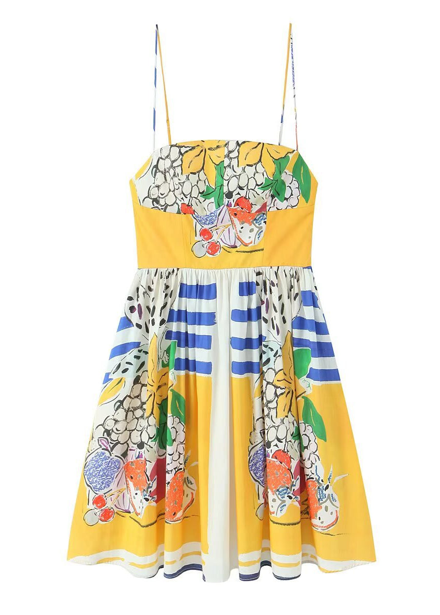 Whimsical Orchard Muse Mini Dress