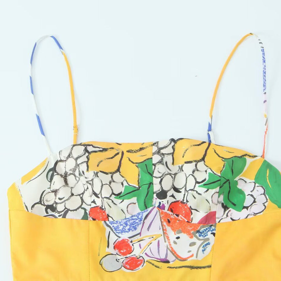 Whimsical Orchard Muse Mini Dress