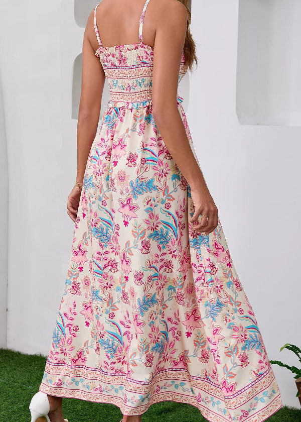 Romantic Boho Strappy Gypsy Sundress