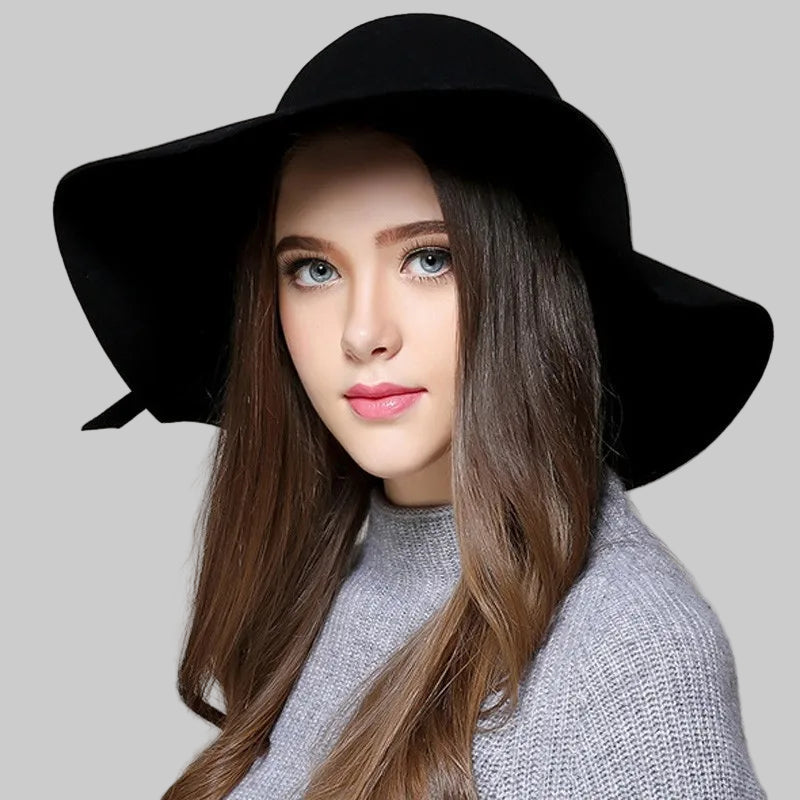 Vintage Wide-Brim Wool Fedora – 6 Boho Colours (The One Everyone Asks About Hat) Vintage Wide-Brim Wool Fedora – 6 Boho Colours (The One Everyone Asks About Hat) Hats