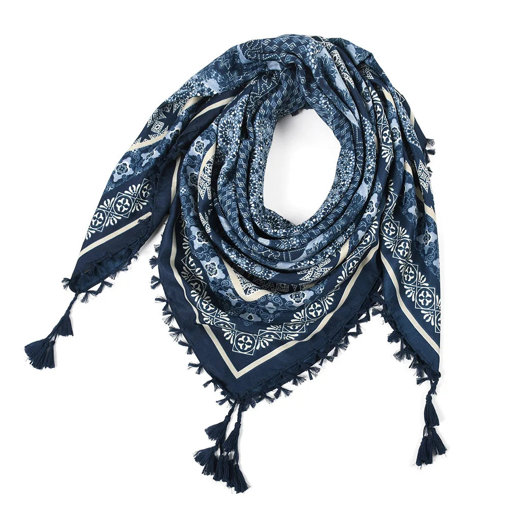 Oversized Bohemian Square Wrap Scarf – 3 Dreamy Prints (The One Scarf You’ll Wear 10 Ways) Navy Paisley Oversized Bohemian Square Wrap Scarf – 3 Dreamy Prints (The One Scarf You’ll Wear 10 Ways) Scarves