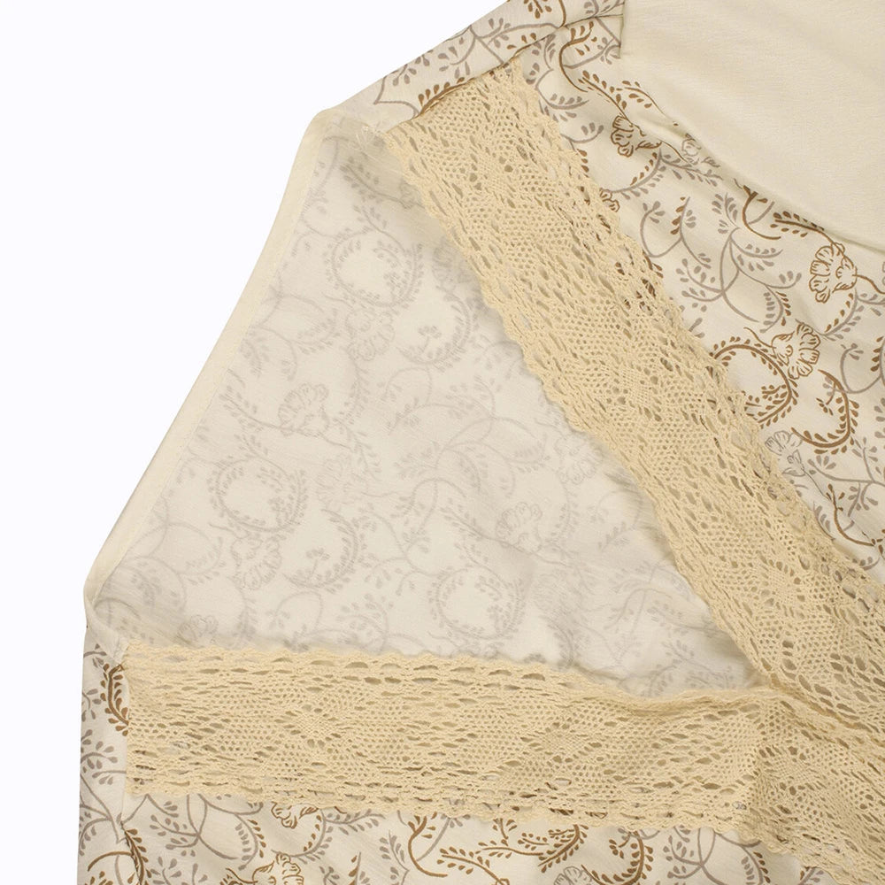 Gypsy Lace Embroidered Maxi