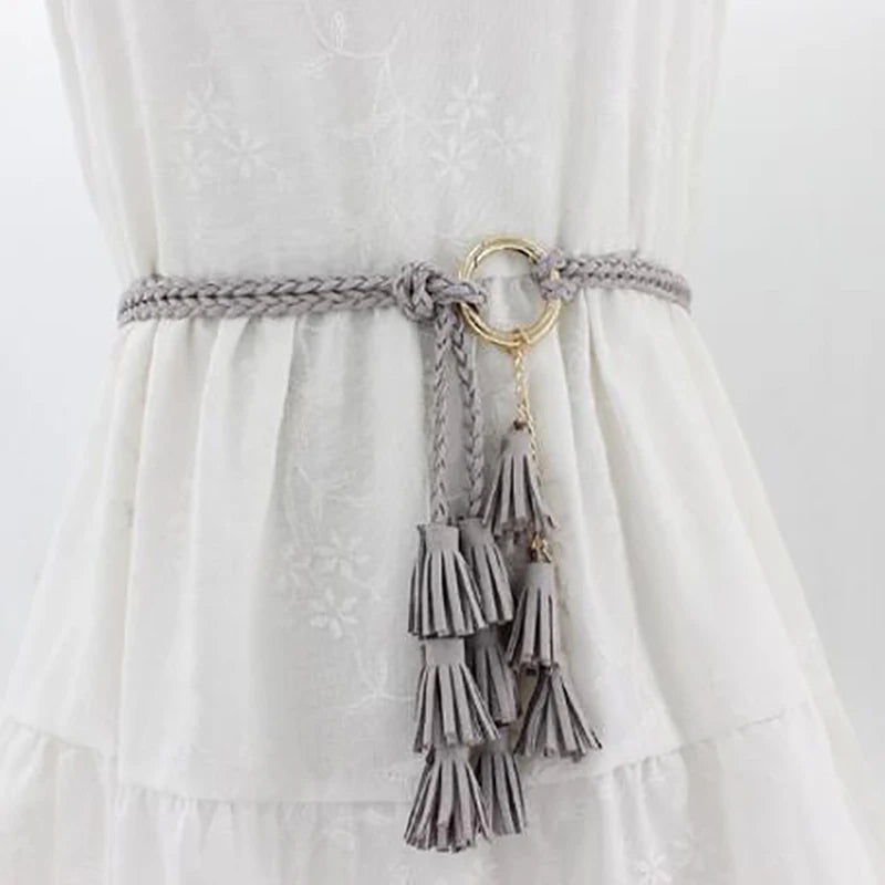 Gypsy Tassel Rope Belt – 5 Boho Colours (The Perfect Finishing Touch)