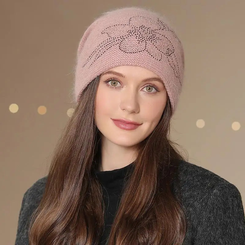 Crystal Rose Angora Beanie – 4 Winter Jewel Tones (The Cosy Luxe Hat You’ll Live In) Crystal Rose Angora Beanie – 4 Winter Jewel Tones (The Cosy Luxe Hat You’ll Live In) Hats