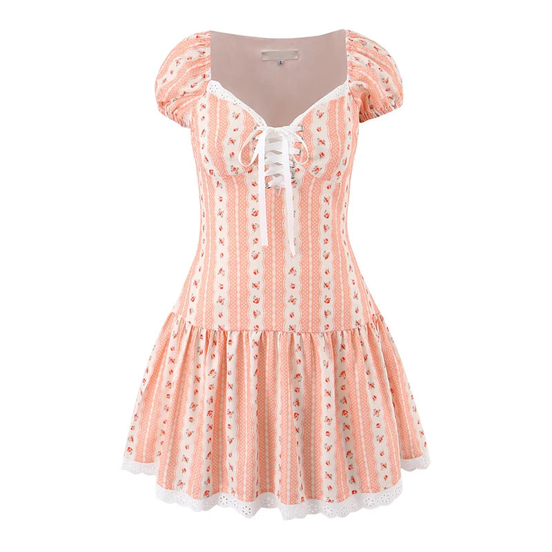 Peach Coquette Strawberry Mini