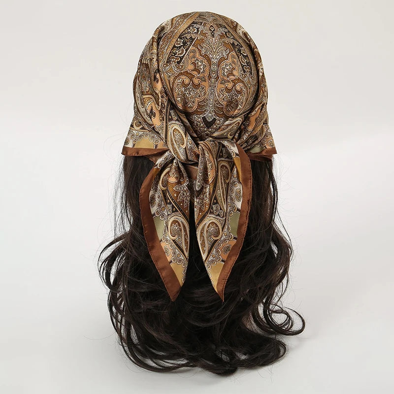 Luxe Bohemian Silk Neck Scarf – 8 Signature Prints (The One Everyone Will Ask You About) Luxe Bohemian Silk Neck Scarf – 8 Signature Prints (The One Everyone Will Ask You About) Scarves