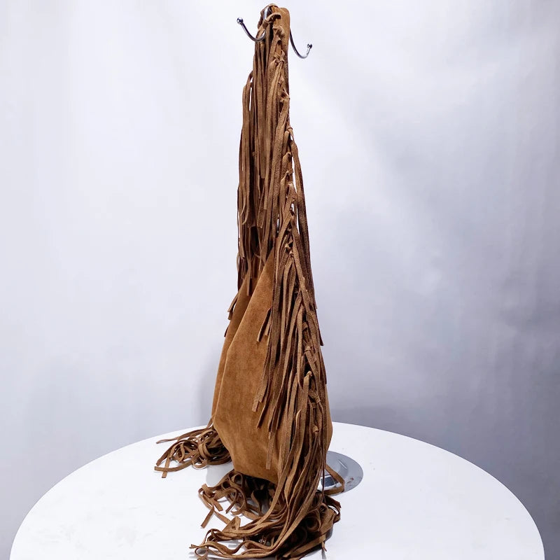 Braided Fringe Faux Suede Hobo Bag – Boho Oversized Tote (Olive Green / Tan) Braided Fringe Faux Suede Hobo Bag – Boho Oversized Tote (Olive Green / Tan) Bags