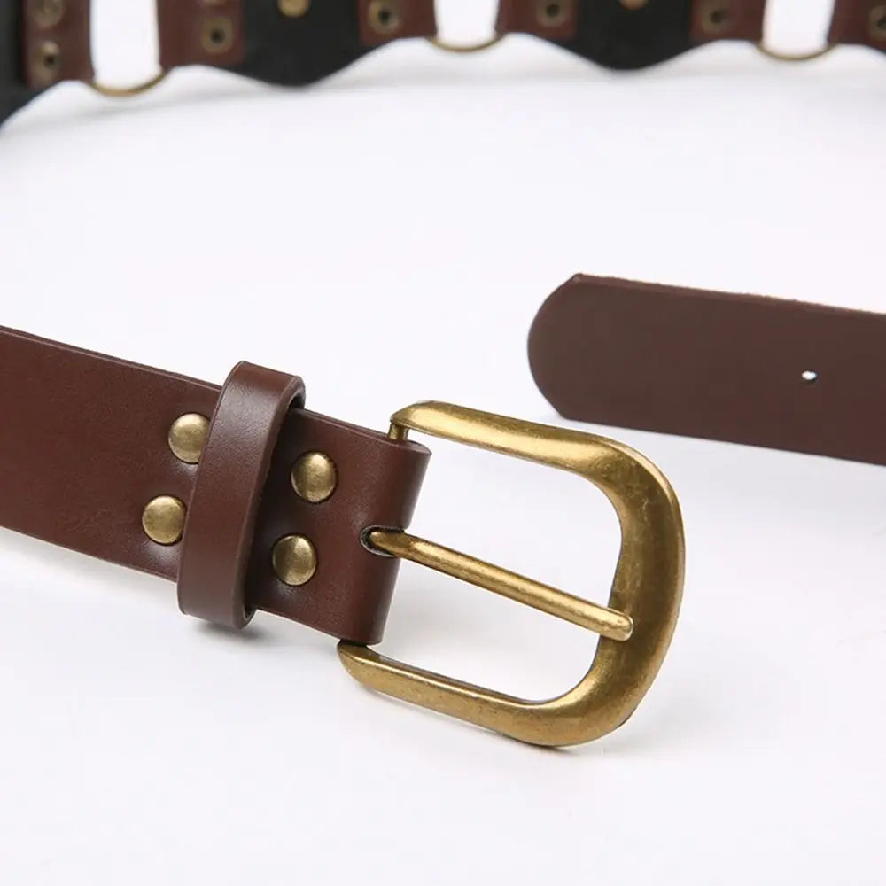 Engraved Concho Leather Belt – Adjustable Boho Classic Engraved Concho Leather Belt – Adjustable Boho Classic Belts