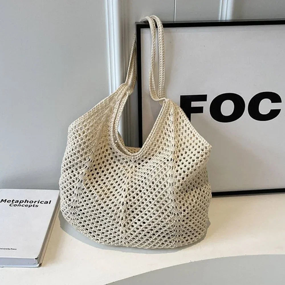 Gypsy Hobo Net Market Tote – 5 Cozy Colours (The Ultimate Boho Everyday Bag)