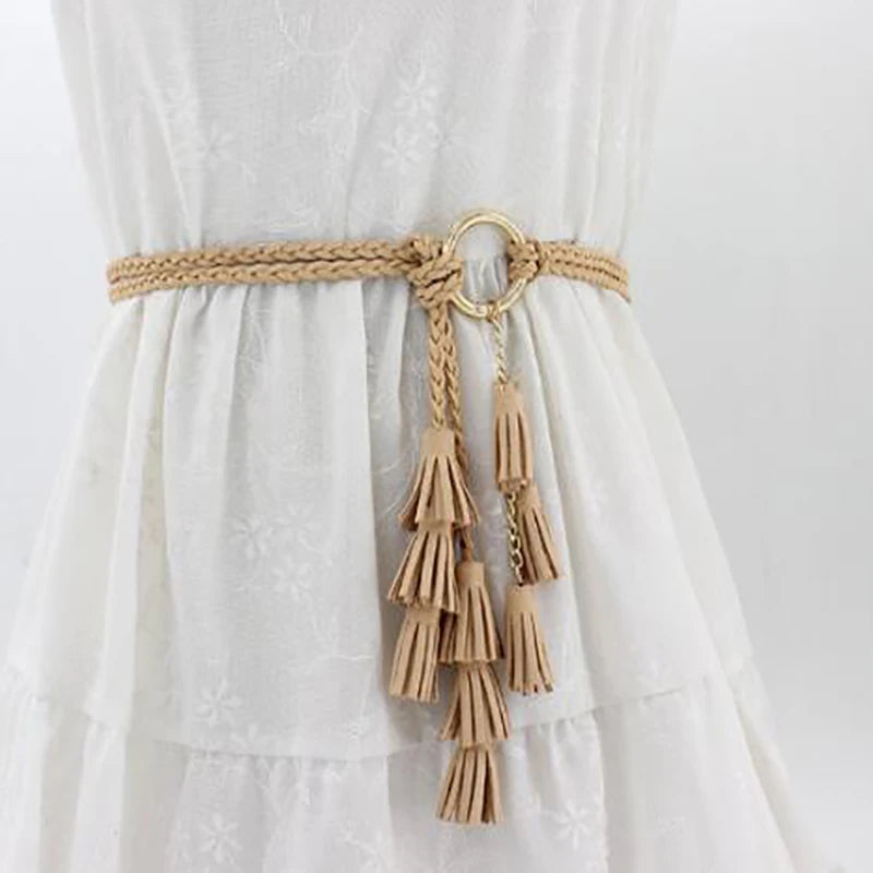 Gypsy Tassel Rope Belt – 5 Boho Colours (The Perfect Finishing Touch)