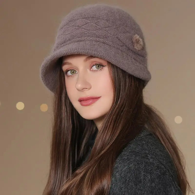 Darling Angora Pom-Pom Cloche – 6 Fairytale Colours (The Sweetest Winter Hat You’ll Ever Wear) Soft Grey 55cm-58cm Darling Angora Pom-Pom Cloche – 6 Fairytale Colours (The Sweetest Winter Hat You’ll Ever Wear) Hats