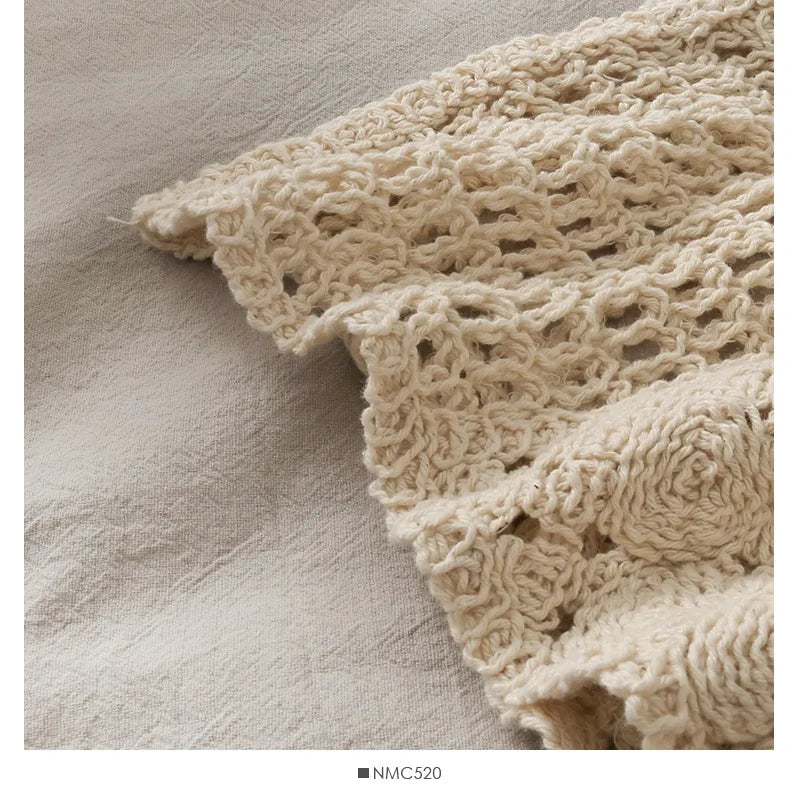 Crochet Rose Vest Top – Boho Sleeveless Dream (White / Cream) Crochet Rose Vest Top – Boho Sleeveless Dream (White / Cream) Vests